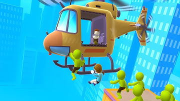 Helicopter Escape 3D (by GamePie Crew) IOS Gameplay Video (HD)