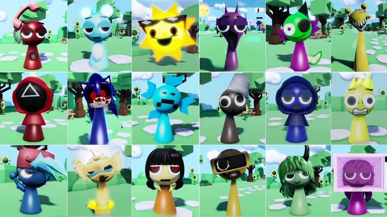 How to Get ALL MORPHS [GAMEPASS + BADGES] in SPRUNKI OC'S RP - ROBLOX ...