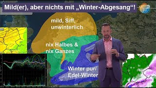 After a warm front, "winter's over"? Mild in the northwest, wintry in the southeast. "Standard" w...