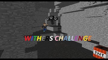 Minecraft - Withers Challenge /w MonkeyMan50 PART 1