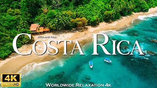 COSTA RICA 4K • Scenic Relaxation Film with Peaceful Relaxing Music & Nature Video Ultra HD