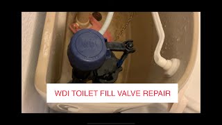 WDI Toilet Fill Valve Leak Repair