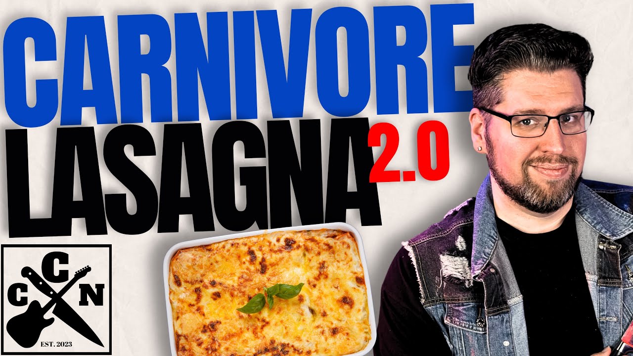 CARNIVORE Lasagna 2.0: The BEST Lasagna We've EVER Eaten