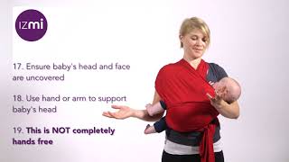 🤱 Breastfeeding Bliss: Izmi Baby Wrap Tutorial! 💕