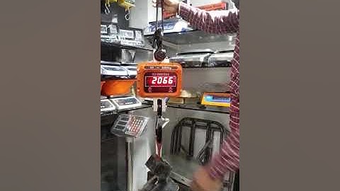 OCS Crane Scale Calibration - S R INSTRUMENTS (WEIGHING SOLUTION)