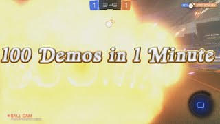 100 Demos in 1 Minute (ft. angry opponents)