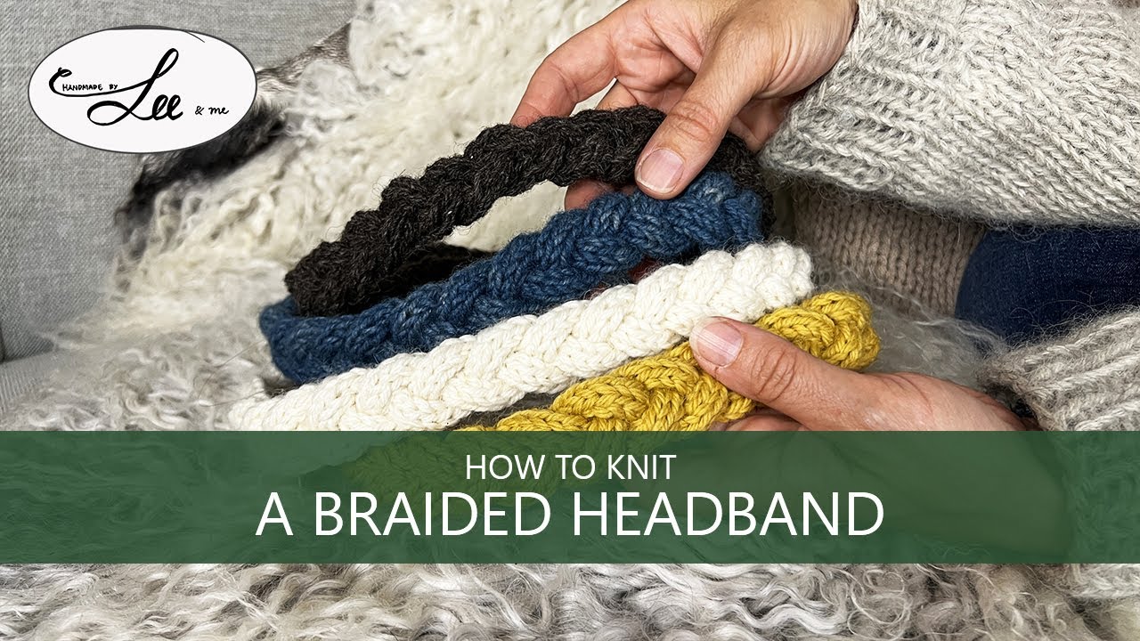 ?Handmade Braided Knit Headband? 2 Ways To Knit A Braided Headband \\ Beginner And Advanced  main image 3