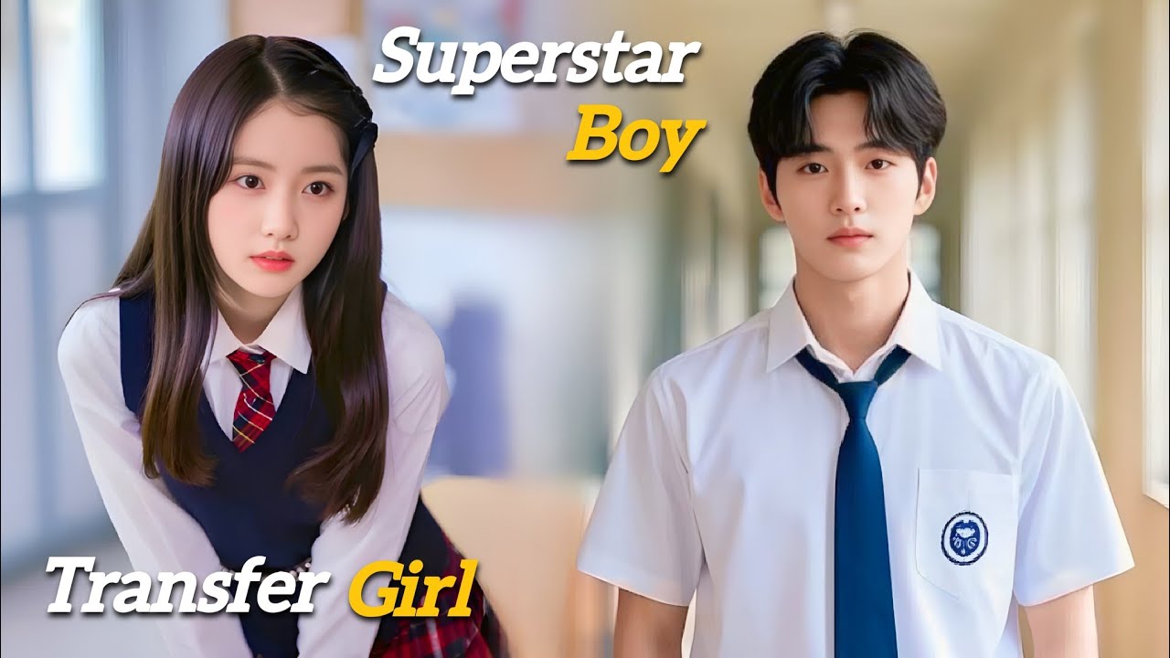 An Innocent Transfer Girl Fell in Love With a Hidden Star. Kdrama Recap, Korean Drama.