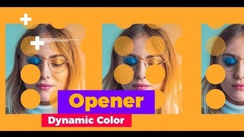 Dynamic Color Opener After Effects Template Videohive 26225298