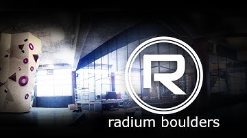 Radium Boulders // first setting for opening 7th of october