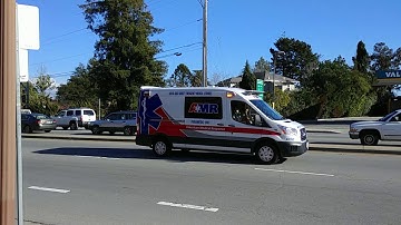 AMR Ambulance Responding Code-3 (With Fast Siren!)