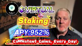 Celebrity ⚡ (Mining Tutorial) Made $500+ in Just 24 Hours by Staking VIRTUAL – 900%+ APY Real Test! Profile