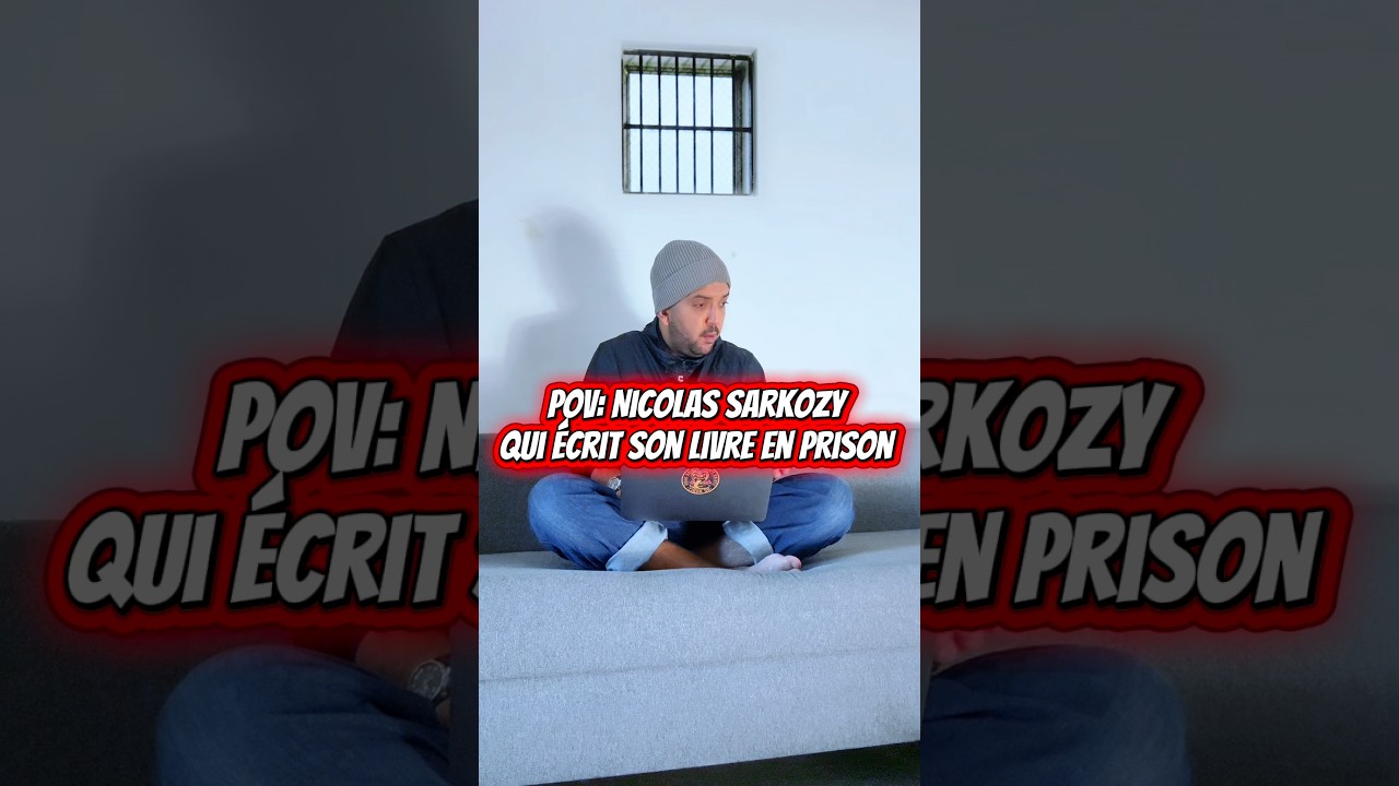 Pov Nicolas Sarkozy qui écrit son livre en prison