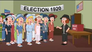FAMILY GUY First election for women voters