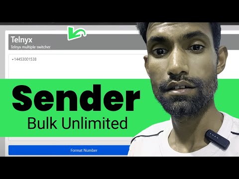 Bulk SMS Telnyx Multi switcher in Nodejs on Terminal