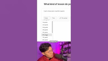 Create your lesson plans in less than 5 minutes?! 👀 #education #ai #school #tipsandtricks #teacher