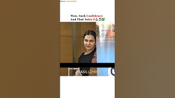 What a Confidence and Her Voice 🥶🔥👩‍✈️✅ Ashna Chaudhary | Upsc Interview