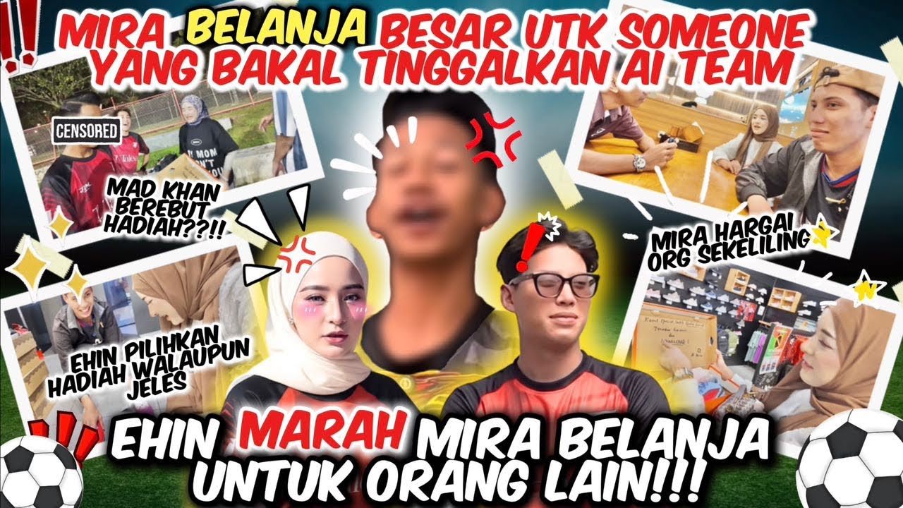 MIRA HABISKAN RMxxxx UTK HADIAH PERPISAHAN ⁉️ EHIN MIRA BERGADUH MULUT LAGI ‼️ REACTION PALING MAHAL