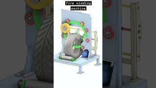 Tire || winding || machine #solidworks #futurecadtech