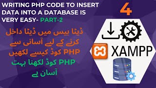 Write PHP code to insert data into data base using HTML form | Part 2 | CS619