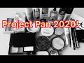 Project Pan 2020! / проект на весь год! /использовать и выбросить