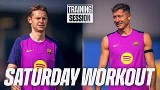 Download Lagu SQUAD GET SET FOR GETAFE CHALLENGE | FC Barcelona Training 🔵🔴 MP3 Download Lagu SQUAD GET SET FOR GETAFE CHALLENGE | FC Barcelona Training 🔵🔴 MP3