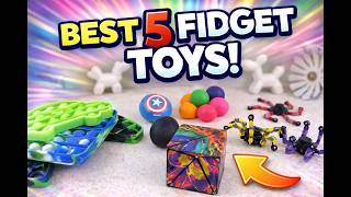 Best Fidget Toys on Amazon (Top 5 Viral Sensory Picks)