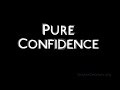 Confidence alpha natural with women assertive. Inner peace, discipline stillness