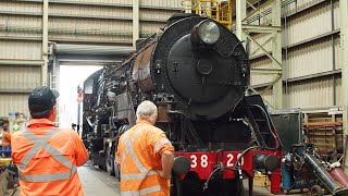 Locomotive 3820 moves to Chullora