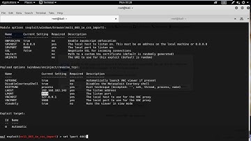 Exploiting Client-Side Vulnerabilities and Etablishing a VNC Session CEH V9