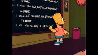 Симпсоны / Я Не Буду Присягать На Верность Барту / I Will Not Pledge Allegiance To Bart