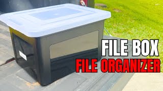 IRIS USA File Box File Organizer