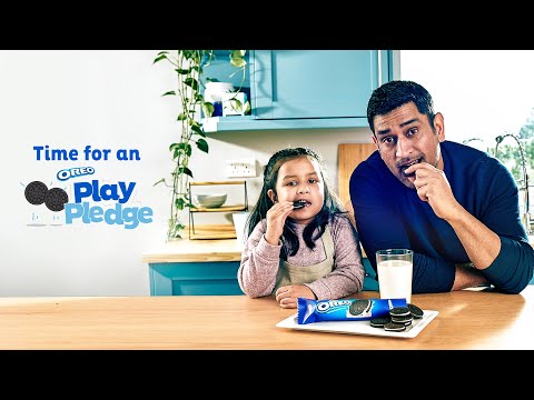 JOIN MS DHONI AND ZIVA – TAKE THE #OREOPLAYPLEDGE