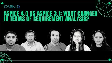 ASPICE 4.0 Vs ASPICE 3.1: What changed in terms of requirement analysis?