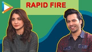 Varun Dhawan & Anushka Sharma's SUPER-LIT RAPID FIRE | Sui Dhaaga