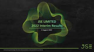 JSE Interim Results 2022