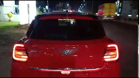 SWIFT 2018 PILLAR LIGHT | NEW SWIFT ACCESSORIES | SWIFT 2018 ACCESSORIES | UDAIPUR RAJASTHAN