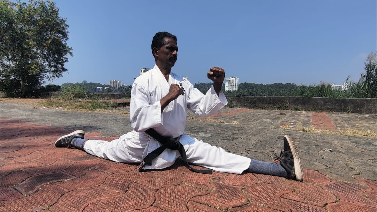 Kyokushin Ryu outdoor training part 2 YouTube