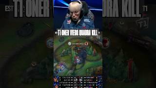 T1 ONER VIEGO QUADRA KILL | MSI 2024