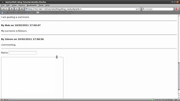 PHP Tutorial: Blog (Including Commenting) [part 00]