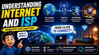 Internet Explained for Beginners | ISP, Cables & Data Journey