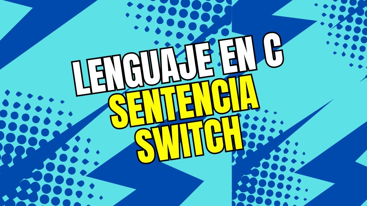 Como utilizar la sentencia switch en c - SWITCH - YouTube