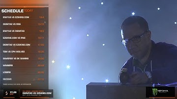 James steals trophy at DreamHack Open London 2015