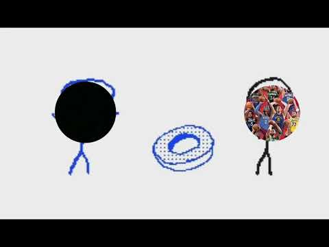 Simon says turn into a 3d rotating toris 