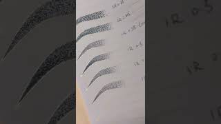 Brow Tattoo Practice Learning On Practice Skin