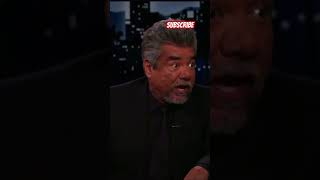 georgelopez prince gift interview hat religion jimmykimmel georgejefferson walking story