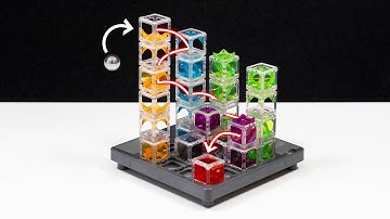 EL LABERINTO GRAVITATORIO ¿PUEDES LLEGAR AL CUBO ROJO?