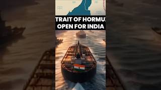 Iran Opens Hormuz for India? #hormuz for india
