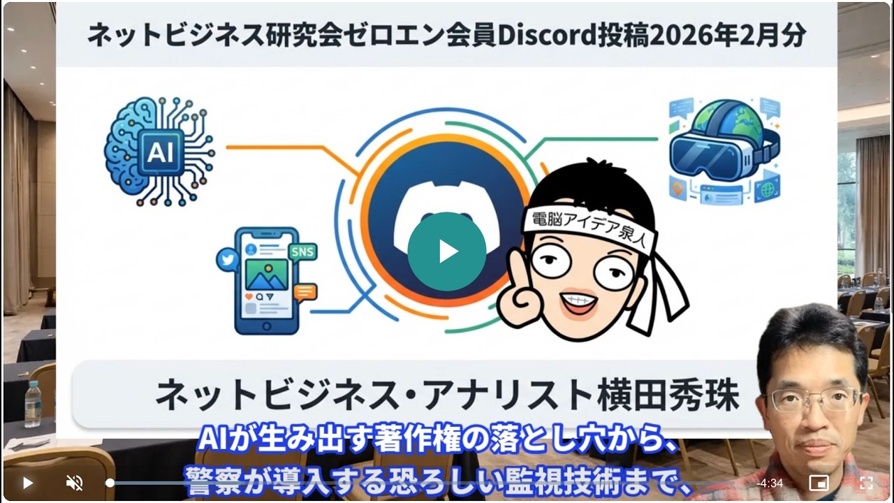 Slide Commentary] Internet Business Research Group Zeroen Member