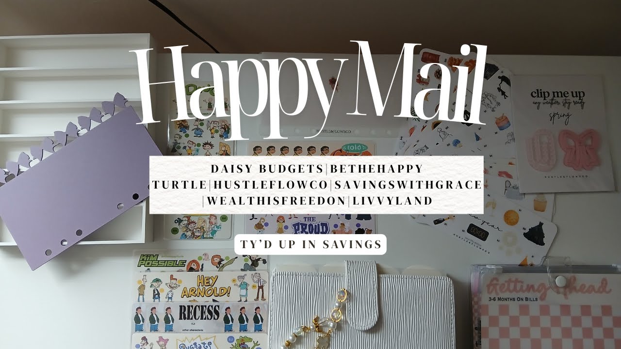 Happy Mail | New Goodies from some of my faves! + New Saving Challenges | 